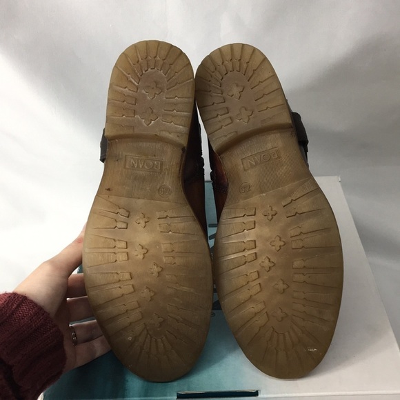 Roan Bed Stu Women’s Faira Tan Crust Gearshift Boot Size 7.5 Like-NEW Condition - Picture 10 of 10